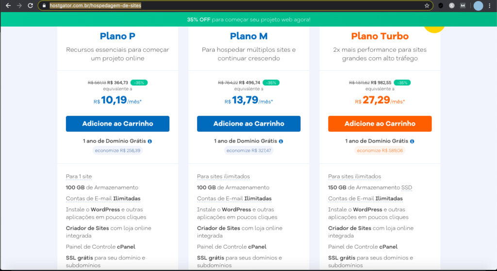 manhadedomingo hostgator plano de hospedagem