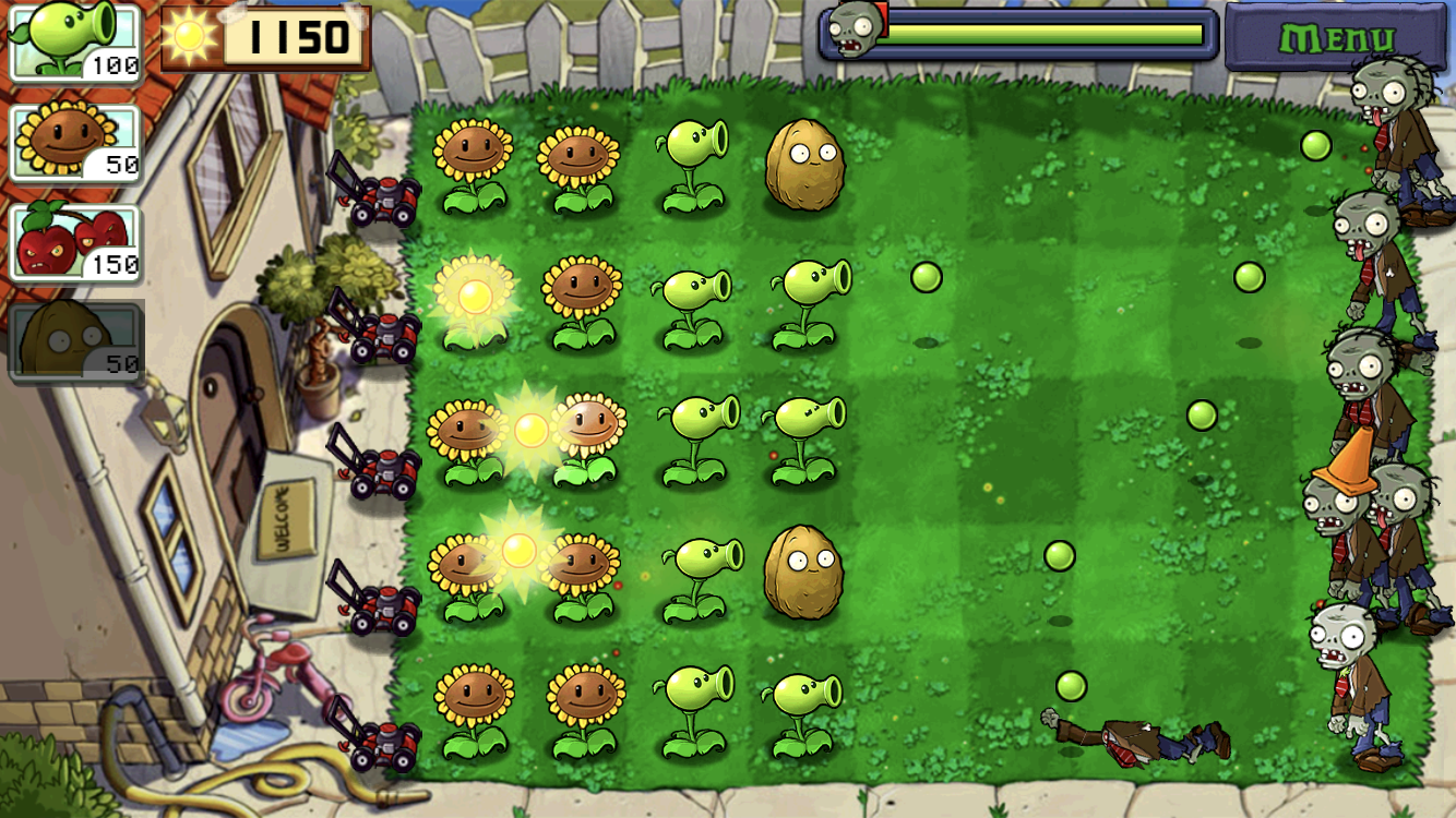 manhã de domingo plants vs zombies