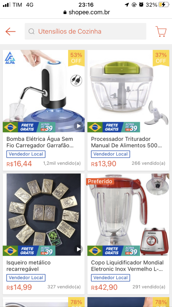 manhã de domingo shopee